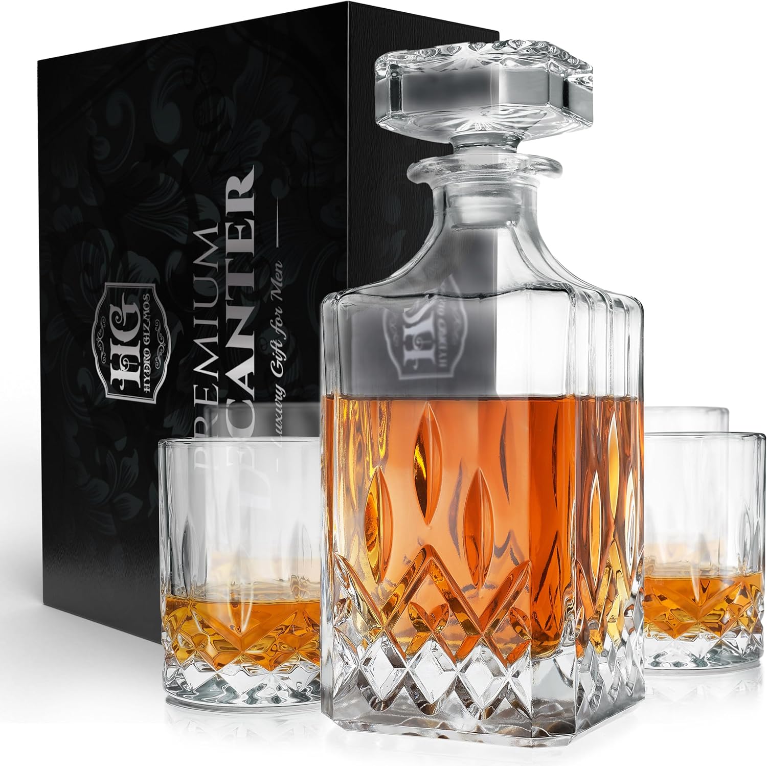 diamond decanter set 2
