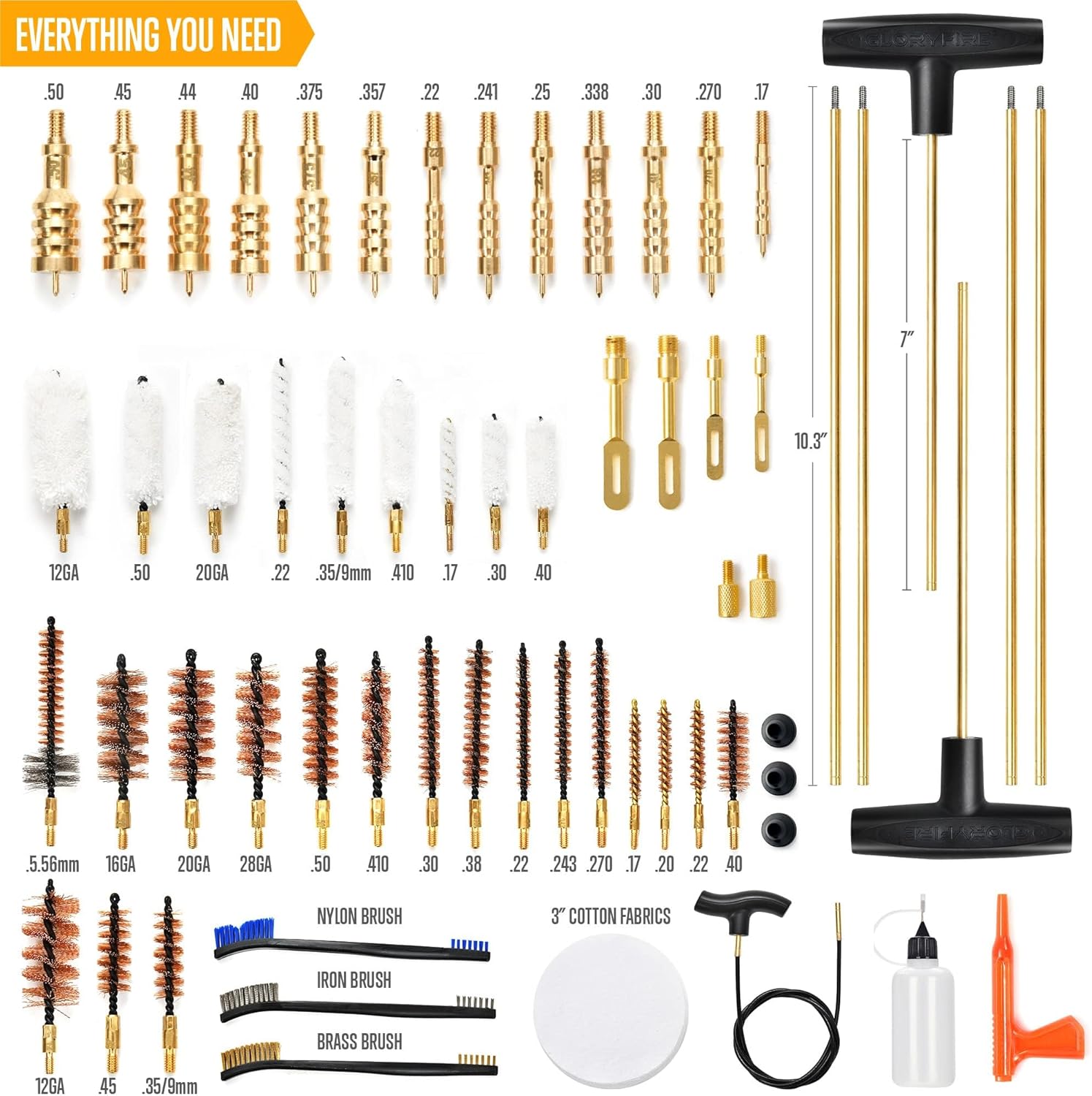 gloryfire elite gun cleaning kit 2