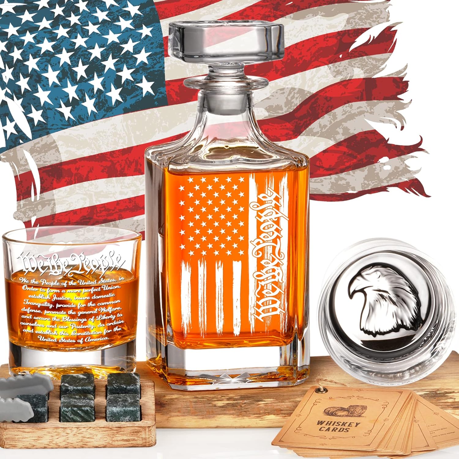 we the people whiskey set 1 mancave passion