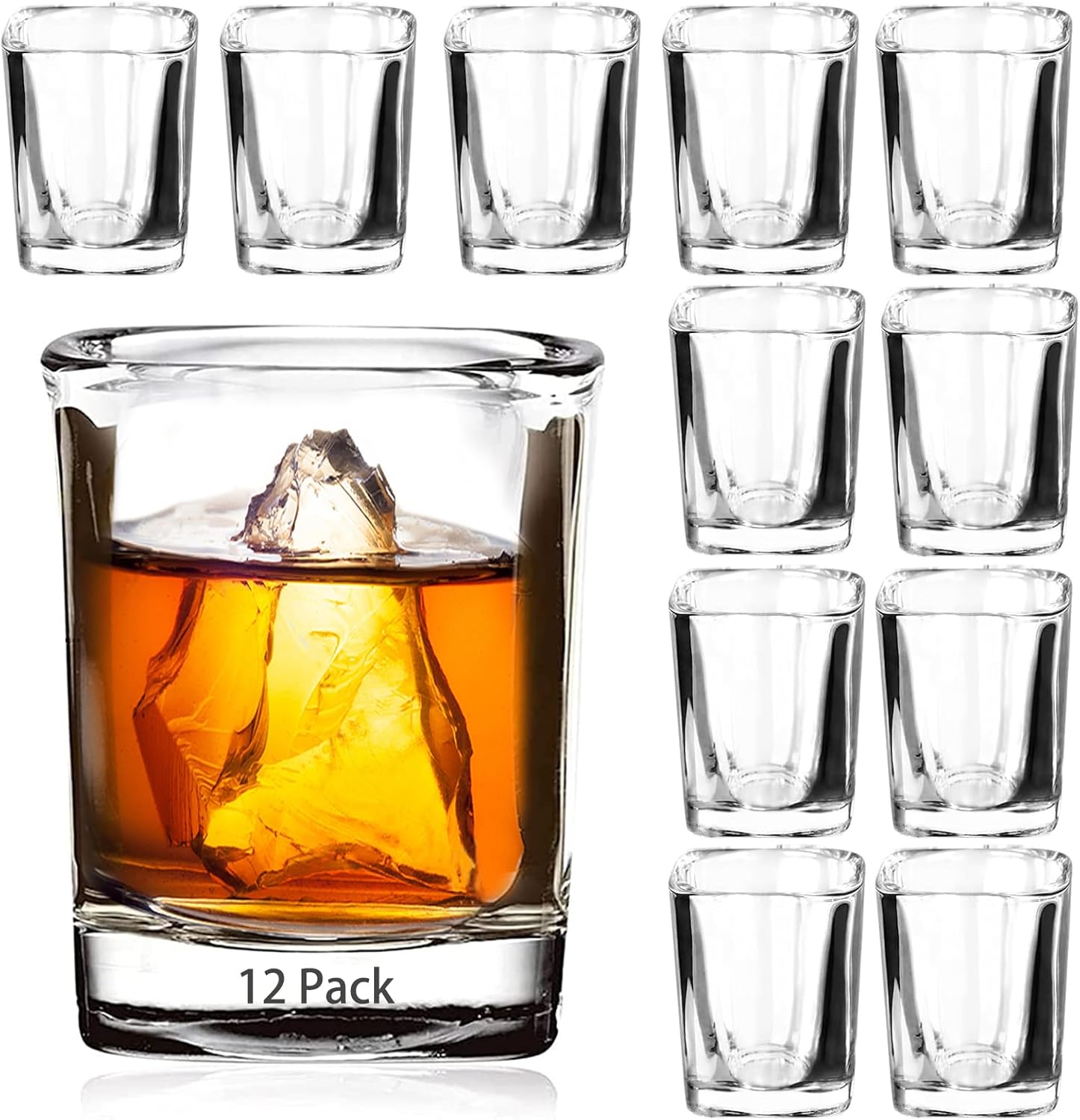 ruckae 12 pack shot glass set 1