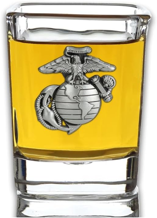 us marine shot glass 1