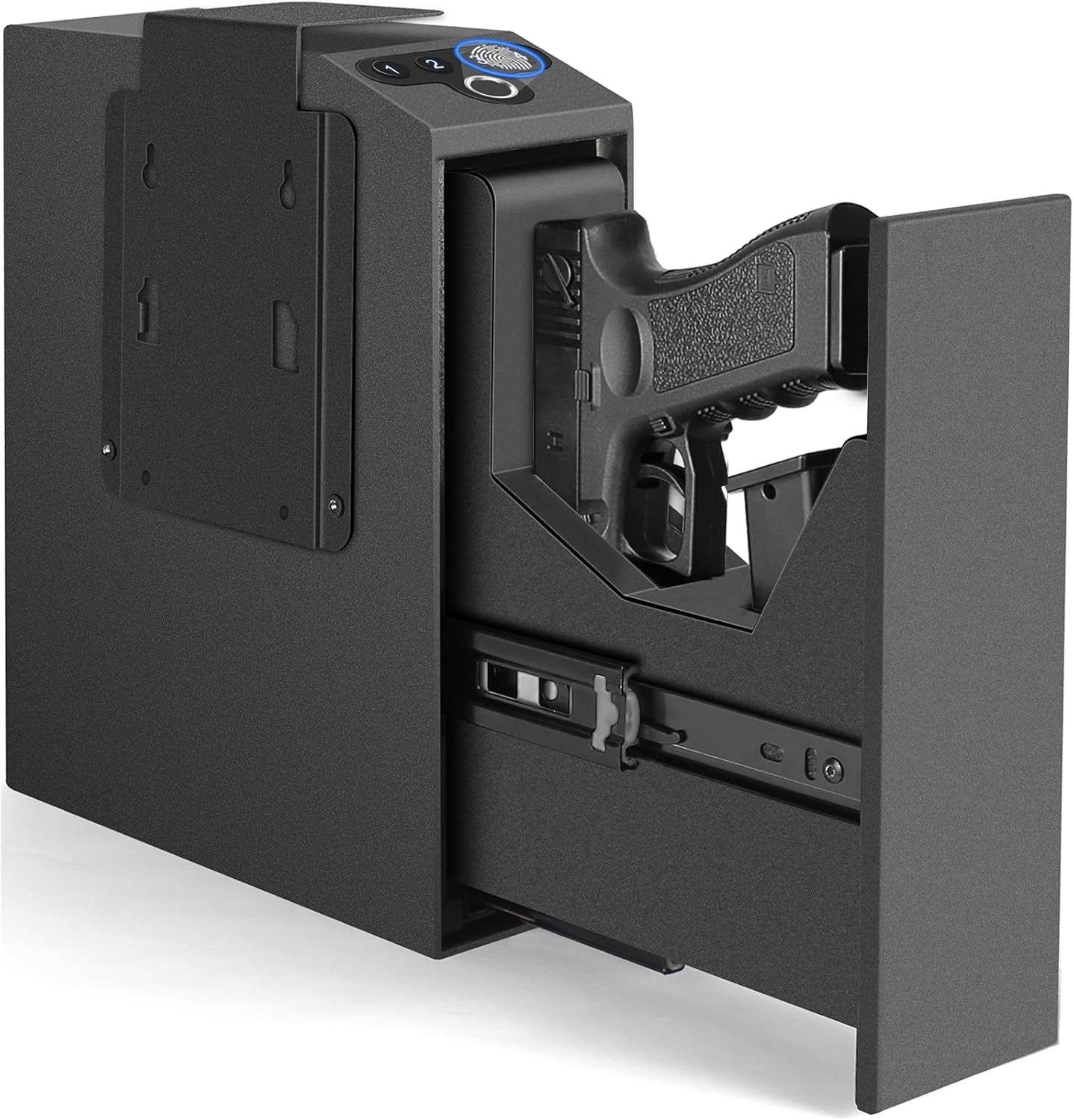 biometric slider handgun safe 1 slider handgun safe
